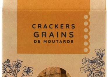 Crackers grains de moutarde